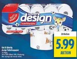 diska Gut & Günstig design Toilettenpapier Angebot