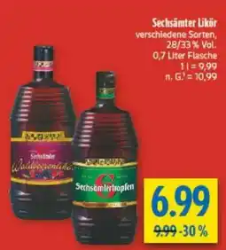 diska Sechsämter Likör Angebot
