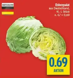 diska Eisbergsalat Angebot