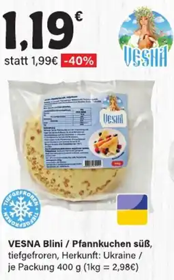 LEDO VESNA Blini / Pfannkuchen süß Angebot