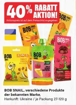 LEDO BOB SNAIL, verschiedene Produkte der bekannten Marke Angebot