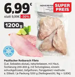 LEDO Pazifischer Rotbarsch Filets Angebot