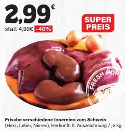 LEDO Frische verschiedene Innereien vom Schwein Angebot