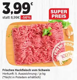LEDO Frisches Hackfleisch vom Schwein Angebot