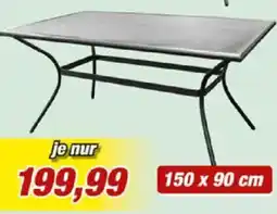 Posten Börse KYNAST Gartentisch 150 x 90 cm Angebot