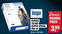 Handelshof inapa PAPIER TECNO SUPER SPEED, DIN A4 Angebot