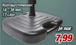 Posten Börse Kunststoff Schirmständer Angebot