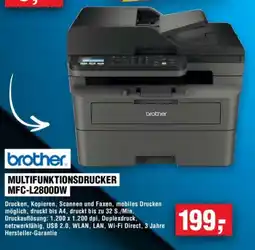 Handelshof brother MULTIFUNKTIONSDRUCKER MFC-L2800DW Angebot