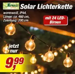 Posten Börse KYNAST Solar Lichterkette Angebot