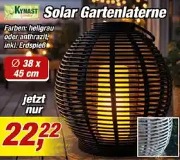 Posten Börse KYNAST Solar Gartenlaterne Angebot