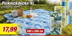 Posten Börse Picknickdecke XL Angebot