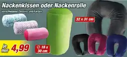 Posten Börse Nackenkissen oder Nackenrolle Angebot