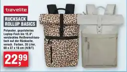 Handelshof travelite RUCKSACK ROLLUP BASICS Angebot