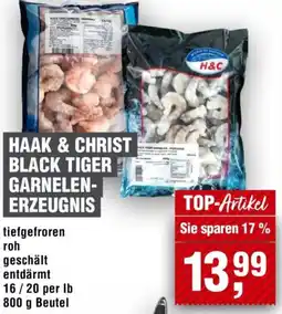 Handelshof HAAK & CHRIST BLACK TIGER GARNELEN- ERZEUGNIS Angebot