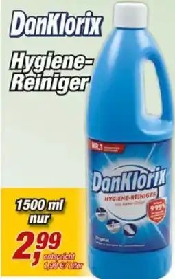 Posten Börse DanKlorix Hygiene- Reiniger Angebot