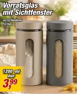 Posten Börse Vorratsglas mit Sichtfenster Angebot
