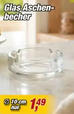 Posten Börse Glas Aschenbecher Angebot