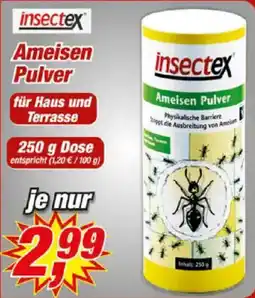 Posten Börse insectex Ameisen Pulver Angebot
