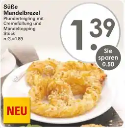 WEZ Süße Mandelbrezel Angebot