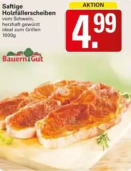 WEZ Bauern Gut Saftige Holzfällerscheiben Angebot