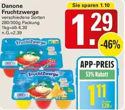 WEZ Danone Fruchtzwerge Angebot