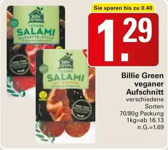 WEZ Billie Green veganer Aufschnitt Angebot