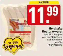 WEZ Herzhafte Rostbratwurst Angebot