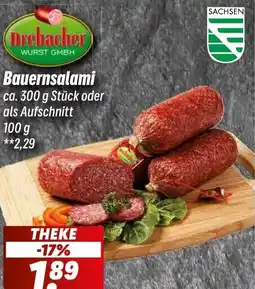 Simmel Drebacher Bauernsalami Angebot