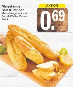 WEZ Maisstange Salt & Pepper Angebot