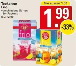 WEZ Teekanne Frio Angebot