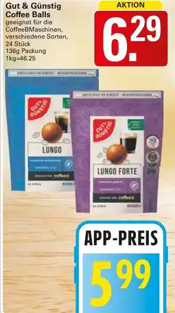 WEZ Gut & Günstig Coffee Balls Angebot
