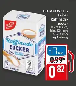 WEZ GUT&GÜNSTIG Feiner Raffinadezucker Angebot