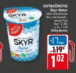 WEZ GUT&GÜNSTIG Skyr Natur Angebot