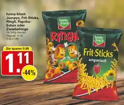 WEZ funny-frisch Jumpys, Fri Ecken oder Zwiebelringe Angebot