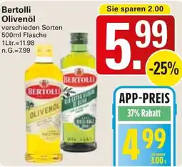 WEZ Bertolli Olivenöl Angebot