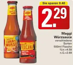 WEZ Maggi Würzsauce Angebot
