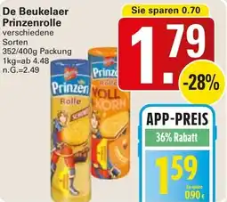 WEZ De Beukelaer Prinzenrolle Angebot