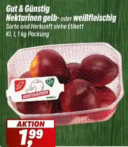Simmel Gut & Günstig Nektarinen gelb- oder weißfleischig Angebot