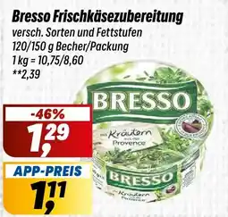 Simmel Bresso Frischkäsezubereitung Angebot