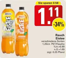 WEZ Rauch Eistee Angebot