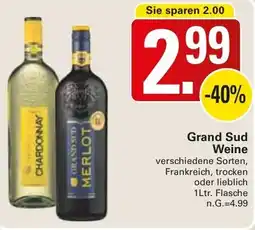 WEZ Grand Sud Weine Angebot