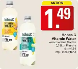 WEZ Hohes C Vitamin Water Angebot