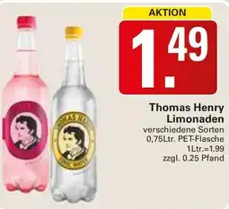 WEZ Thomas Henry Limonaden Angebot
