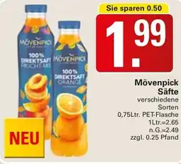WEZ Mövenpick Säfte Angebot