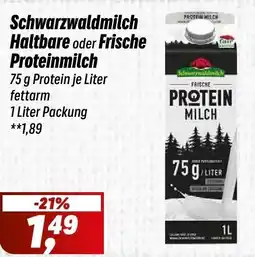Simmel Schwarzwaldmilch Haltbare oder Frische Proteinmilch Angebot