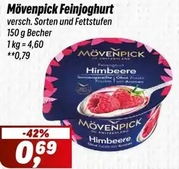 Simmel Mövenpick Feinjoghurt Angebot