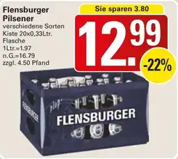 WEZ Flensburger Pilsener Angebot