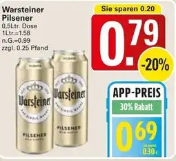 WEZ Warsteiner Pilsener Angebot
