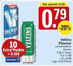 WEZ Veltins Pilsener Angebot