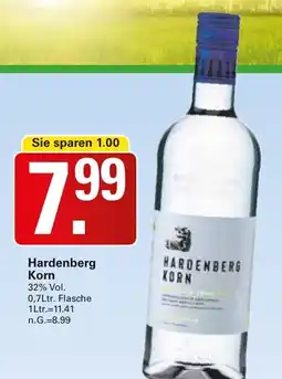 WEZ Hardenberg Korn Angebot